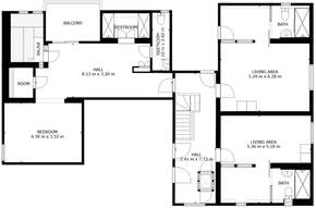 ein genauer Grundrissplan der vom FotoBoss.ch erstellt wurde 