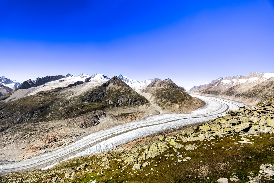 Werbefoto Naturfotografie Aletsch Gletscher fotografiert von FOTOBOSS.ch