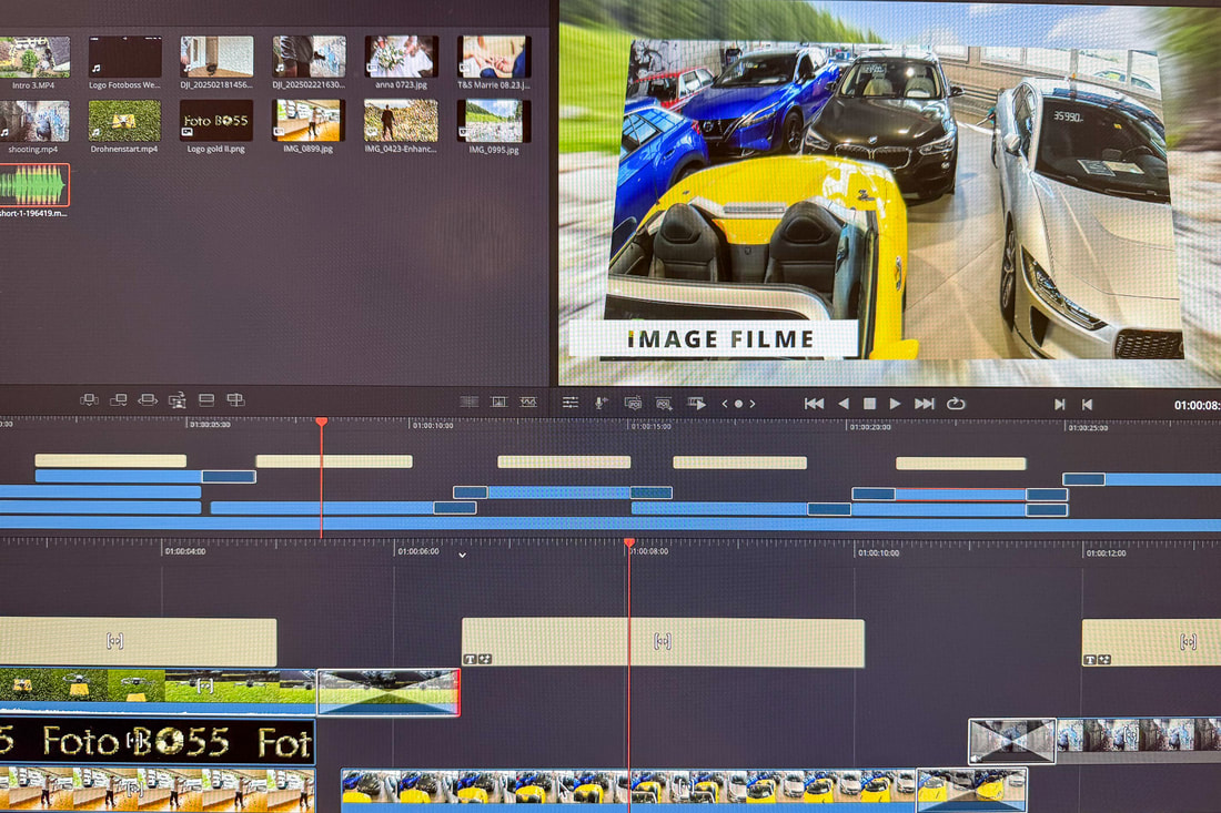 Schneideprogramm Fotoboss.ch baut ein video